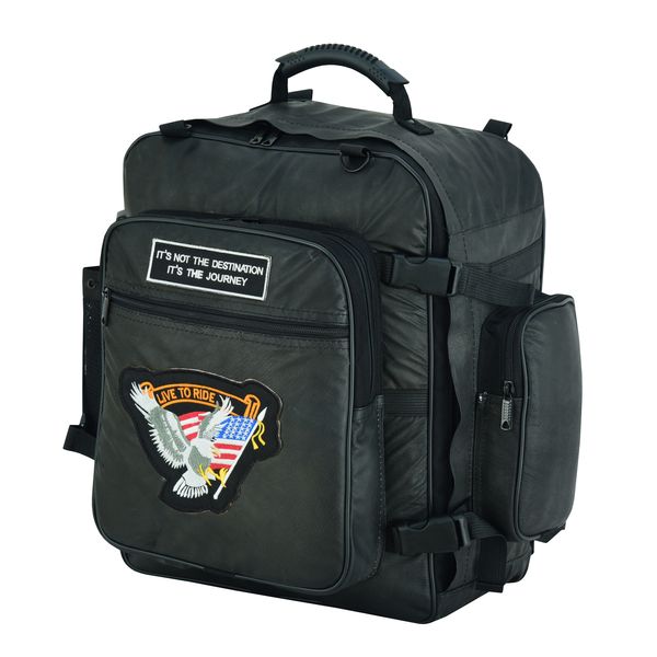 BSM4520 THREE PIECE SISSY BAR BACK PACK