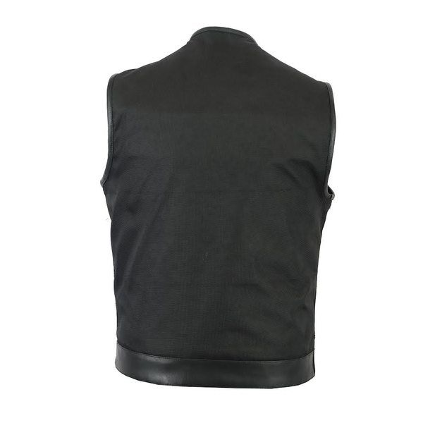 BSM1557 Concealed Snap Closure, Textile Material, W/O Collar & Hidden Z