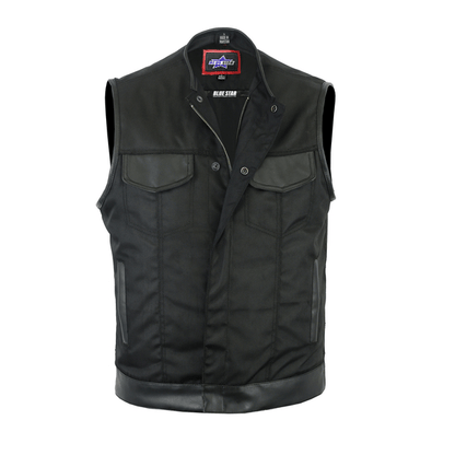 BSM1557 Concealed Snap Closure, Textile Material, W/O Collar & Hidden Z