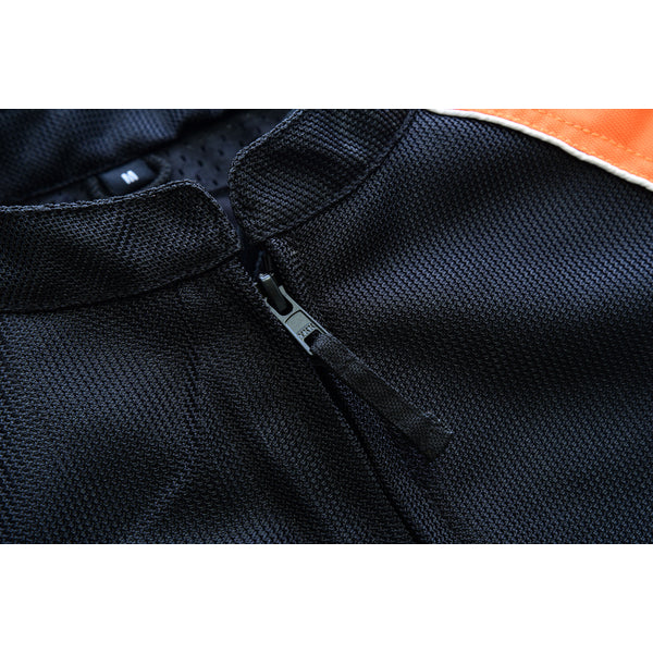 BSM2114 Women's Mesh 3-in-1 Riding Jacket (Black/Orange)