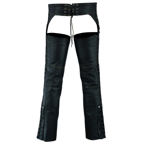 BSM3113 Women's Stylish Lightweight Hip Set Chaps in Lightweight Drum D