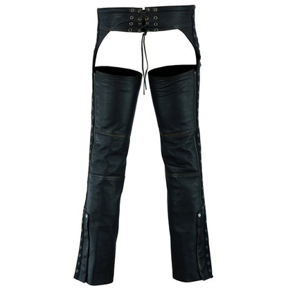 BSM3113 Women's Stylish Lightweight Hip Set Chaps in Lightweight Drum D