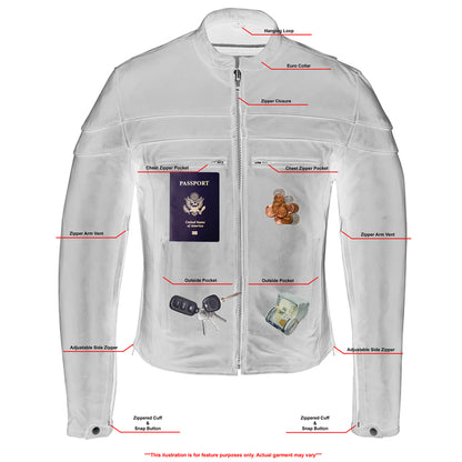 BSM1106 Men's Sporty Scooter Jacket