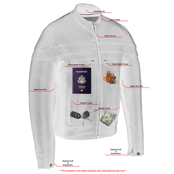 BSM1106 Men's Sporty Scooter Jacket