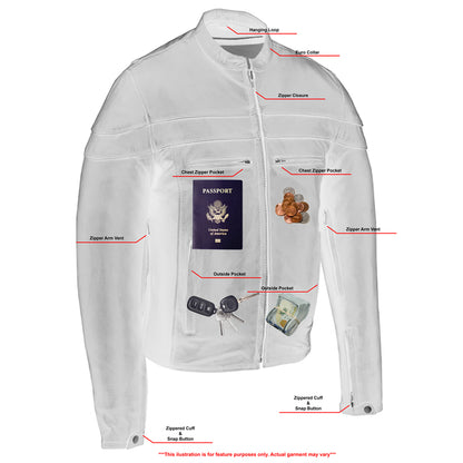 BSM1106 Men's Sporty Scooter Jacket