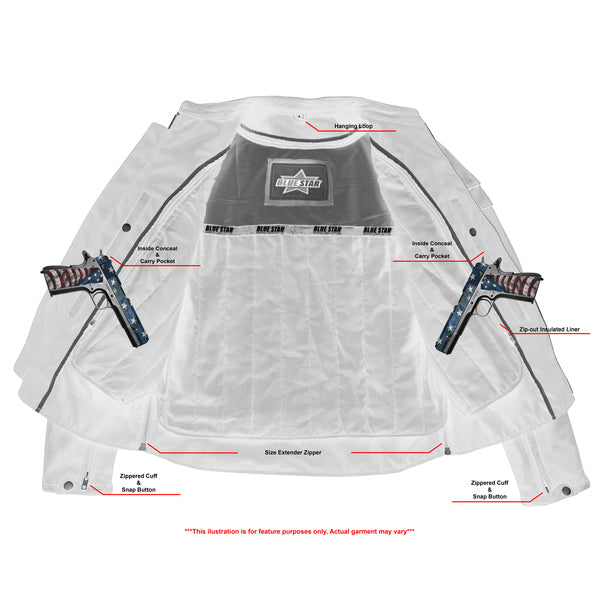 BSM1106 Men's Sporty Scooter Jacket