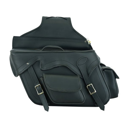 BSM4545 TWO STRAP SADDLE BAG