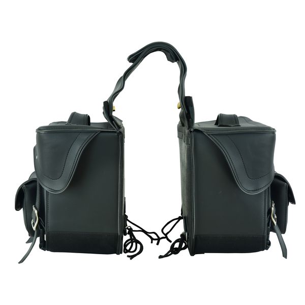 BSM4545 TWO STRAP SADDLE BAG