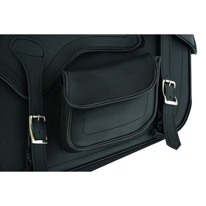 BSM4545 TWO STRAP SADDLE BAG