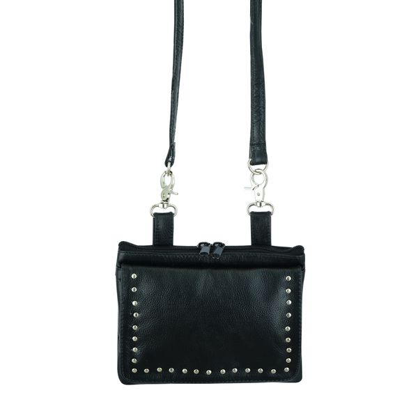 BSM4569 LEATHER BELT BAG - LARGE