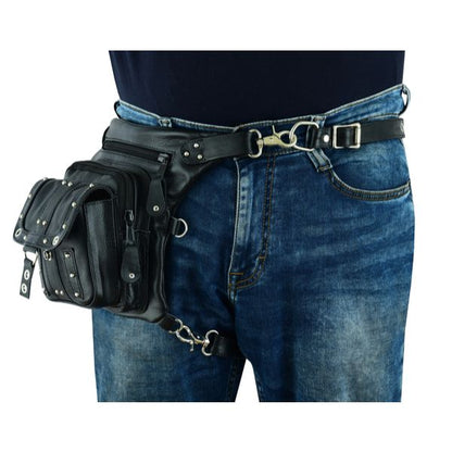 BSM4562 THIGH BAG W/WAIST BELT