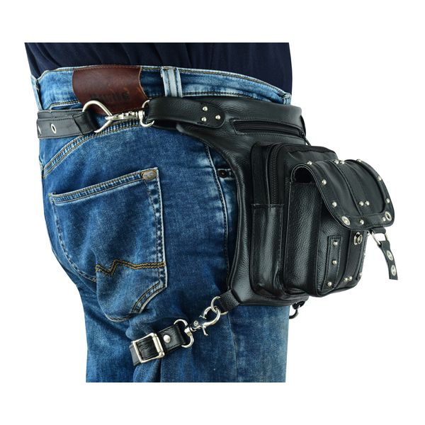 BSM4562 THIGH BAG W/WAIST BELT