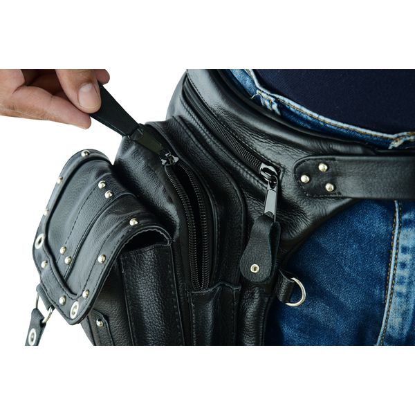 BSM4562 THIGH BAG W/WAIST BELT