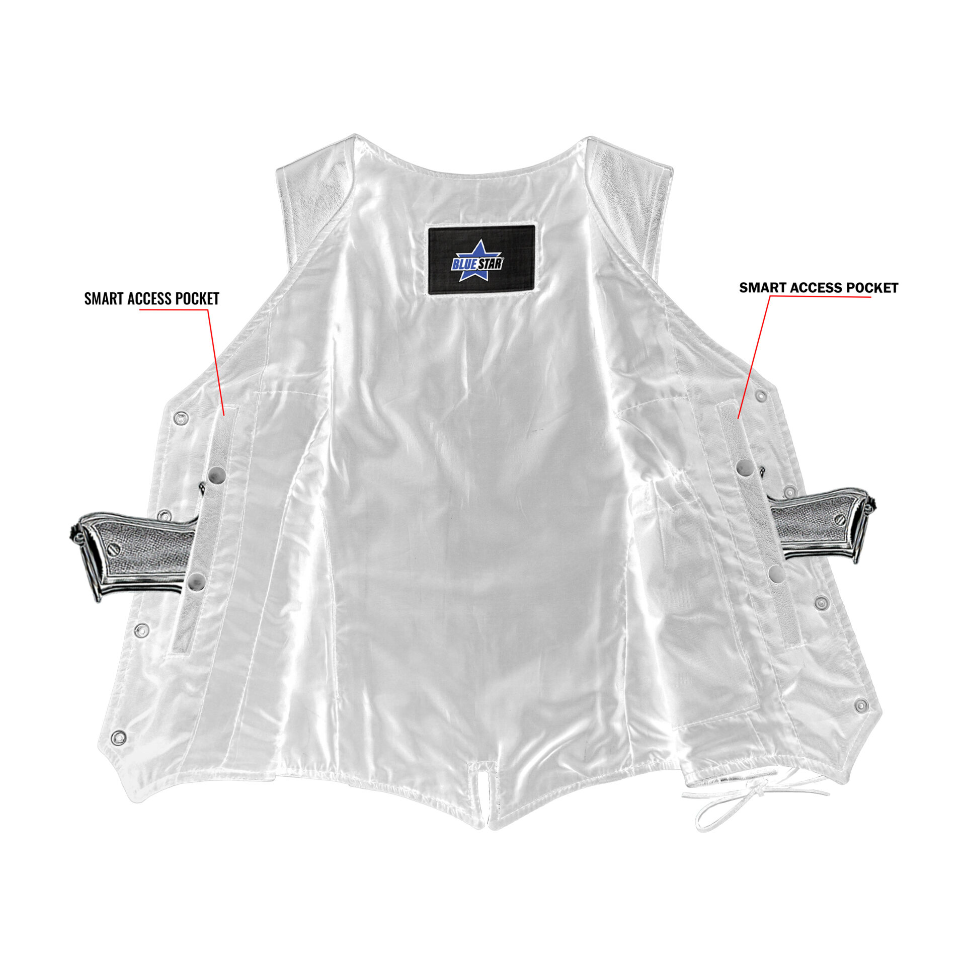 BSM2511 Women's Stylish Full Cut Vest - Image 4