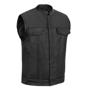 BSM1572 Concealed Snap Closure, Scoop Collar & Hidden Zipper
