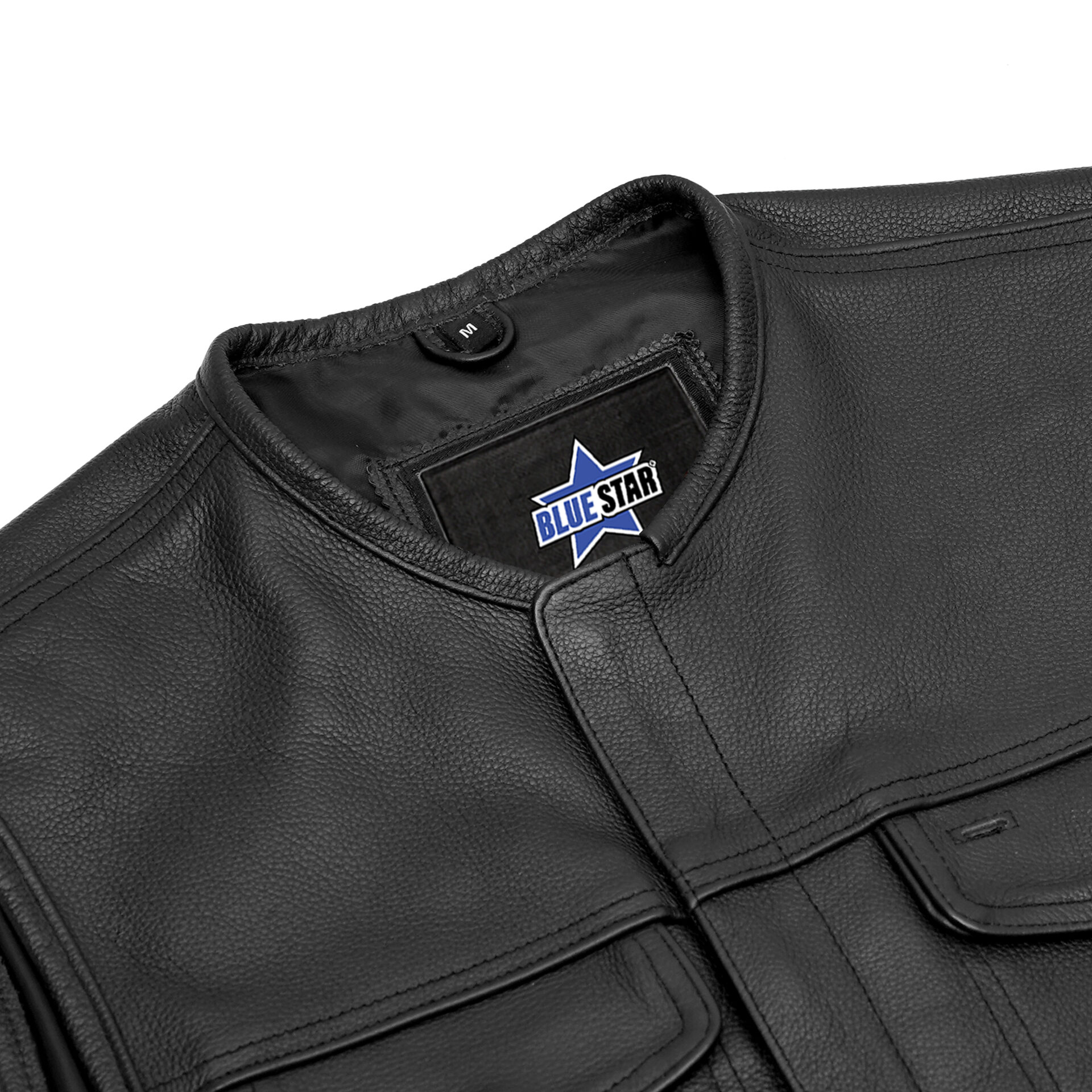 BSM1573 Concealed Snap Closure, Without Collar & Hidden Zipper - Image 6