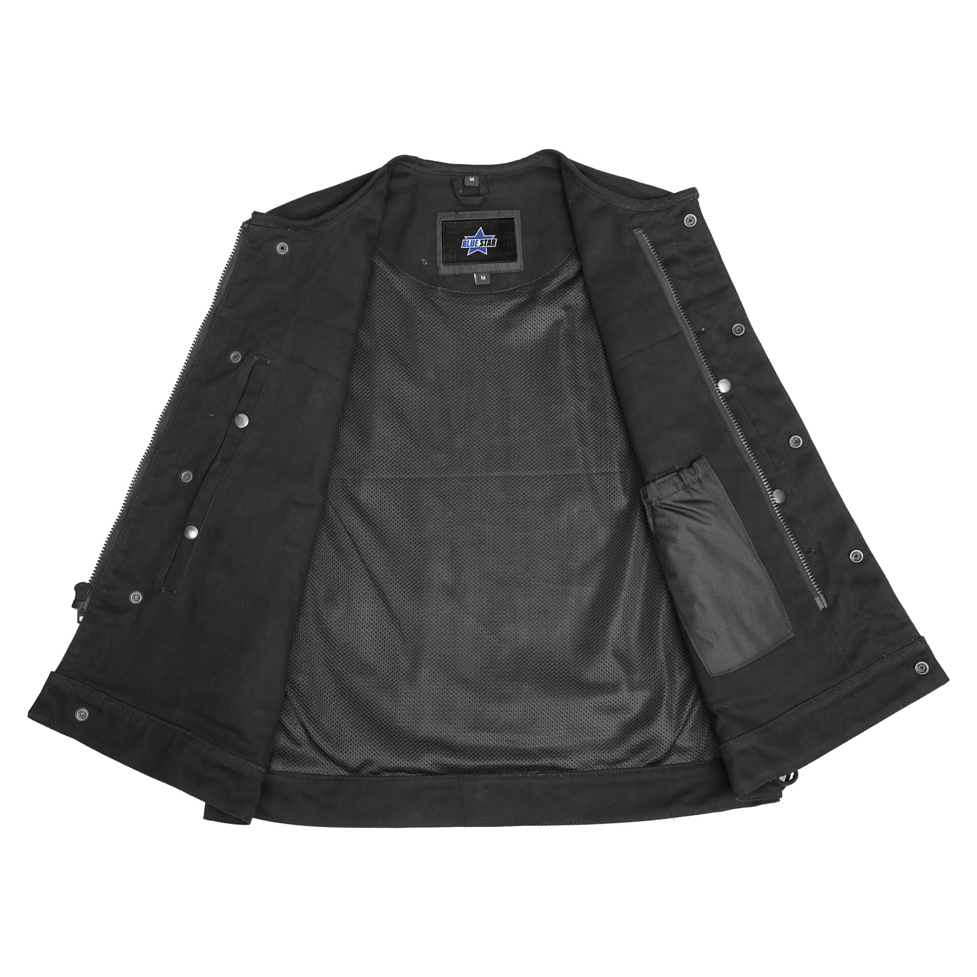 BSM1571 Denim Material, Upgraded Style Gun Pockets, All black construct - Image 5