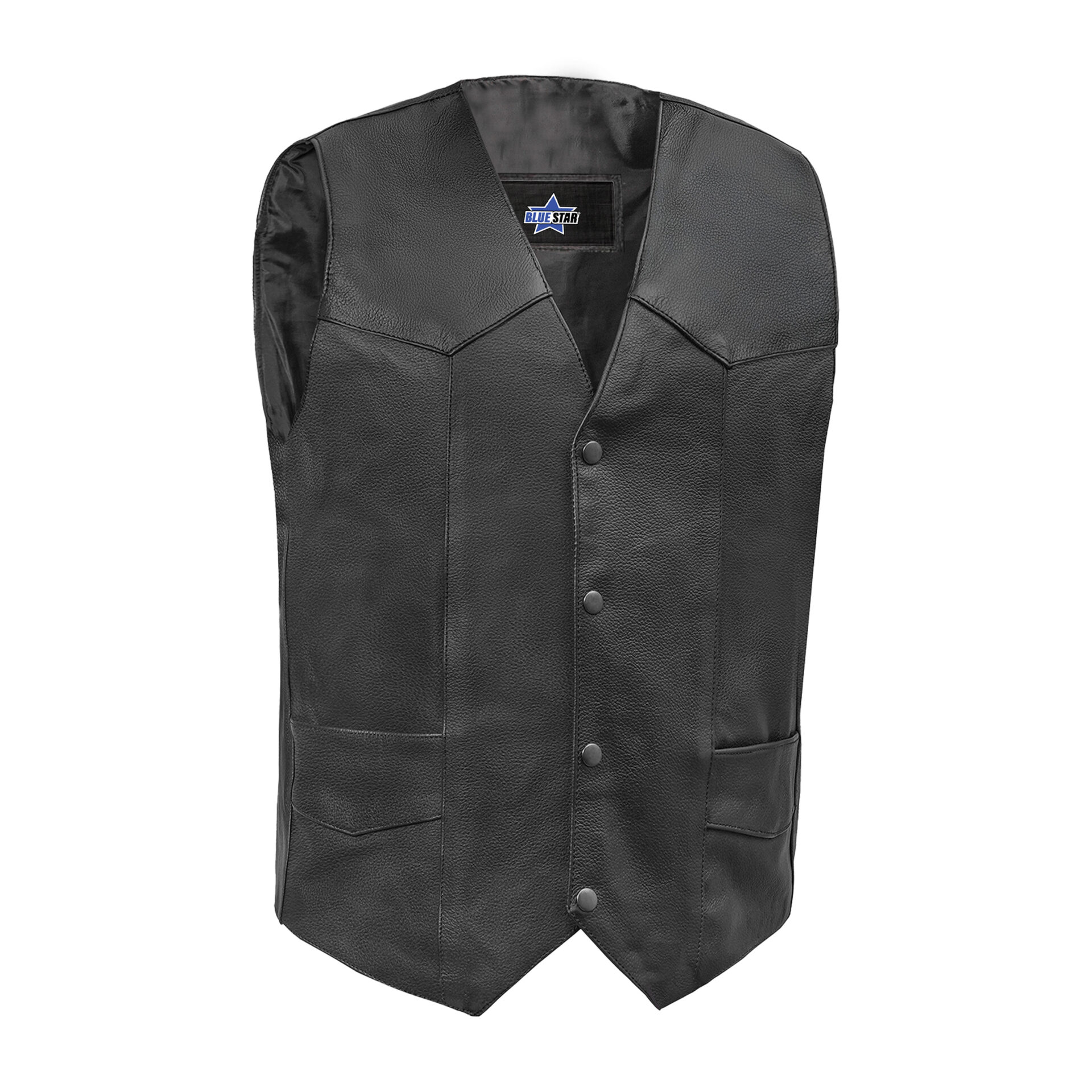 BSM1516 Men's Plain Side Economy Vest