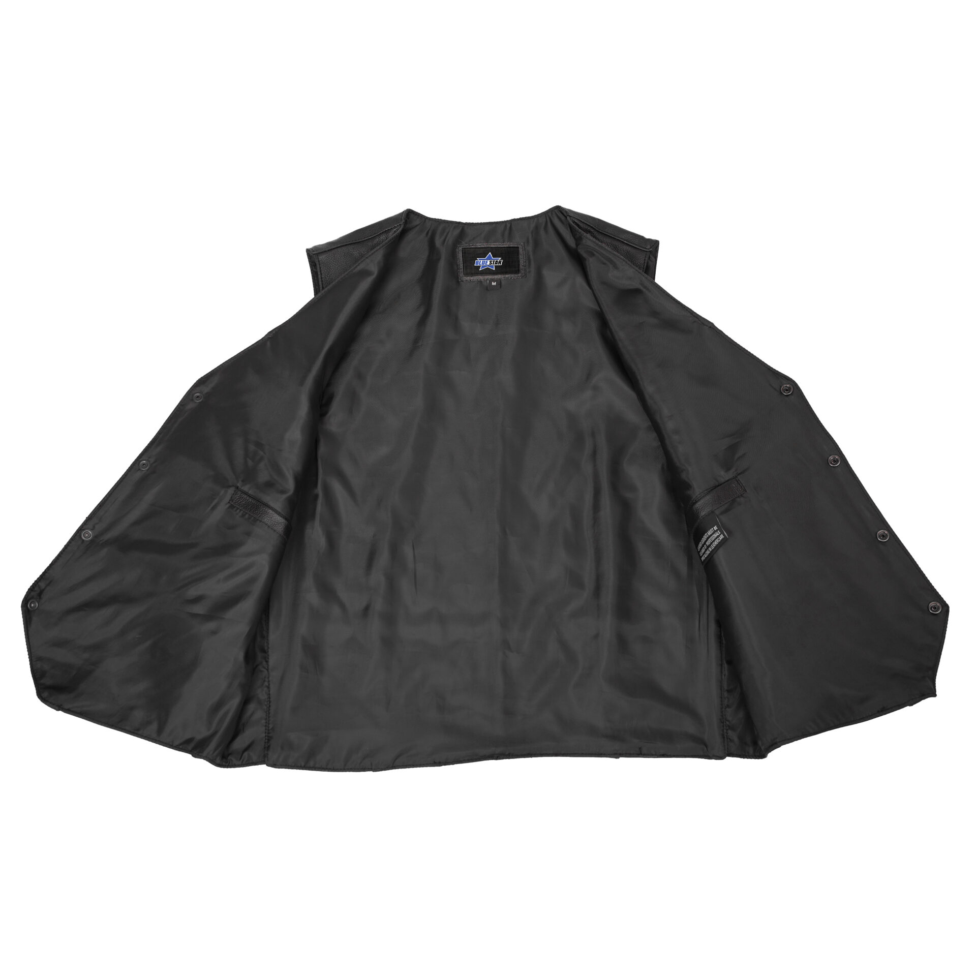 BSM1516 Men's Plain Side Economy Vest - Image 5
