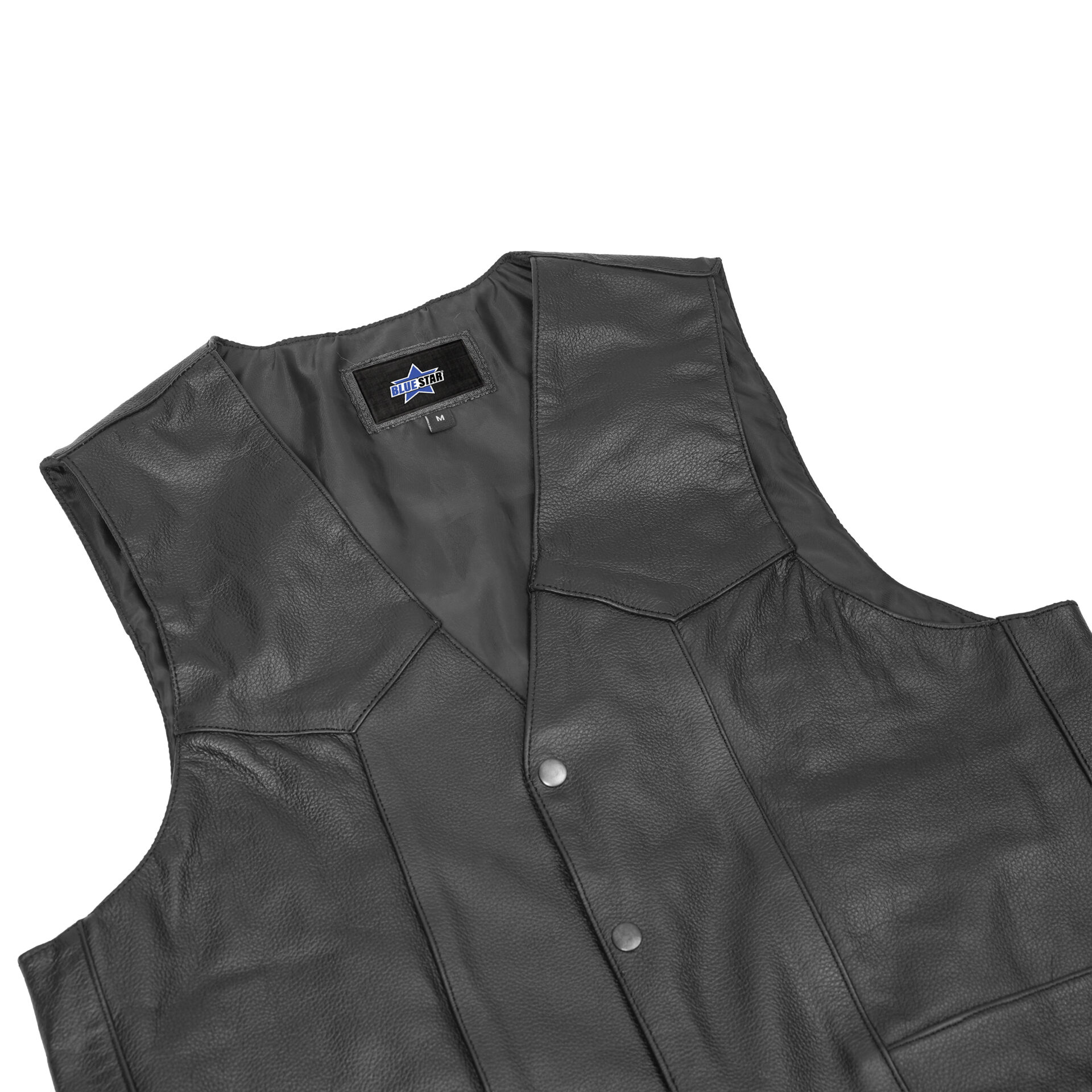 BSM1516 Men's Plain Side Economy Vest - Image 7