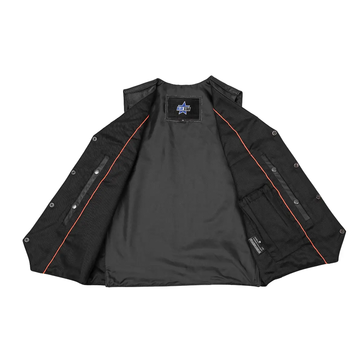 BSM1511 Traditional Single Back Panel Concealed Carry Vest - Image 7