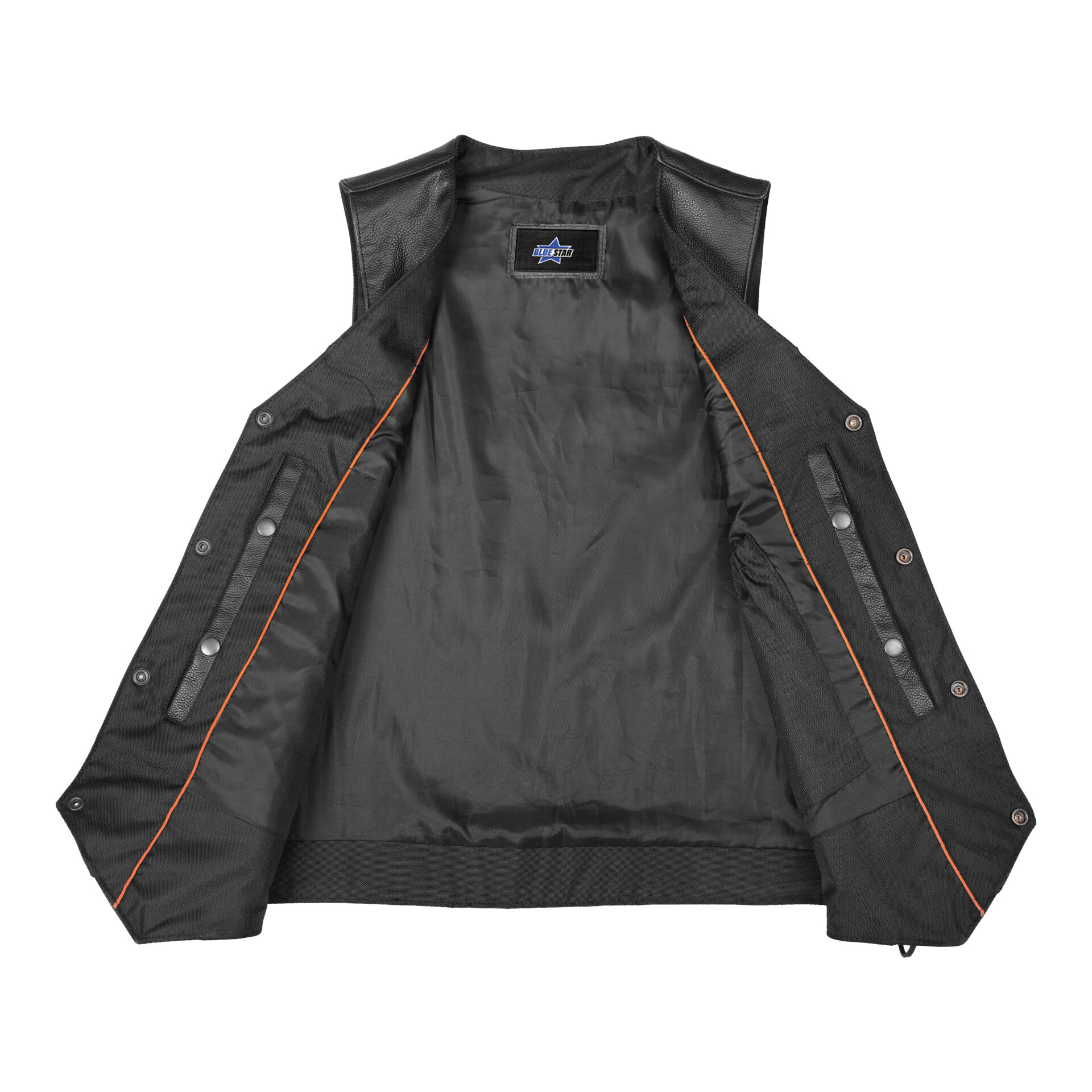 BSM1528 Men's Single Back Panel Concealed Carry Vest (Buffalo Nickel He - Image 5