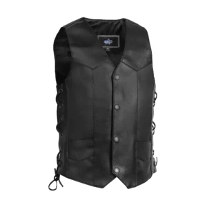 BSM2906 Kids Traditional Style Side Lace Vest