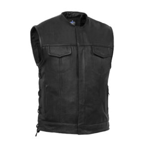 BSM1561 Upgraded Style Gun Pockets, Hidden 10" Gun Metal Zipper