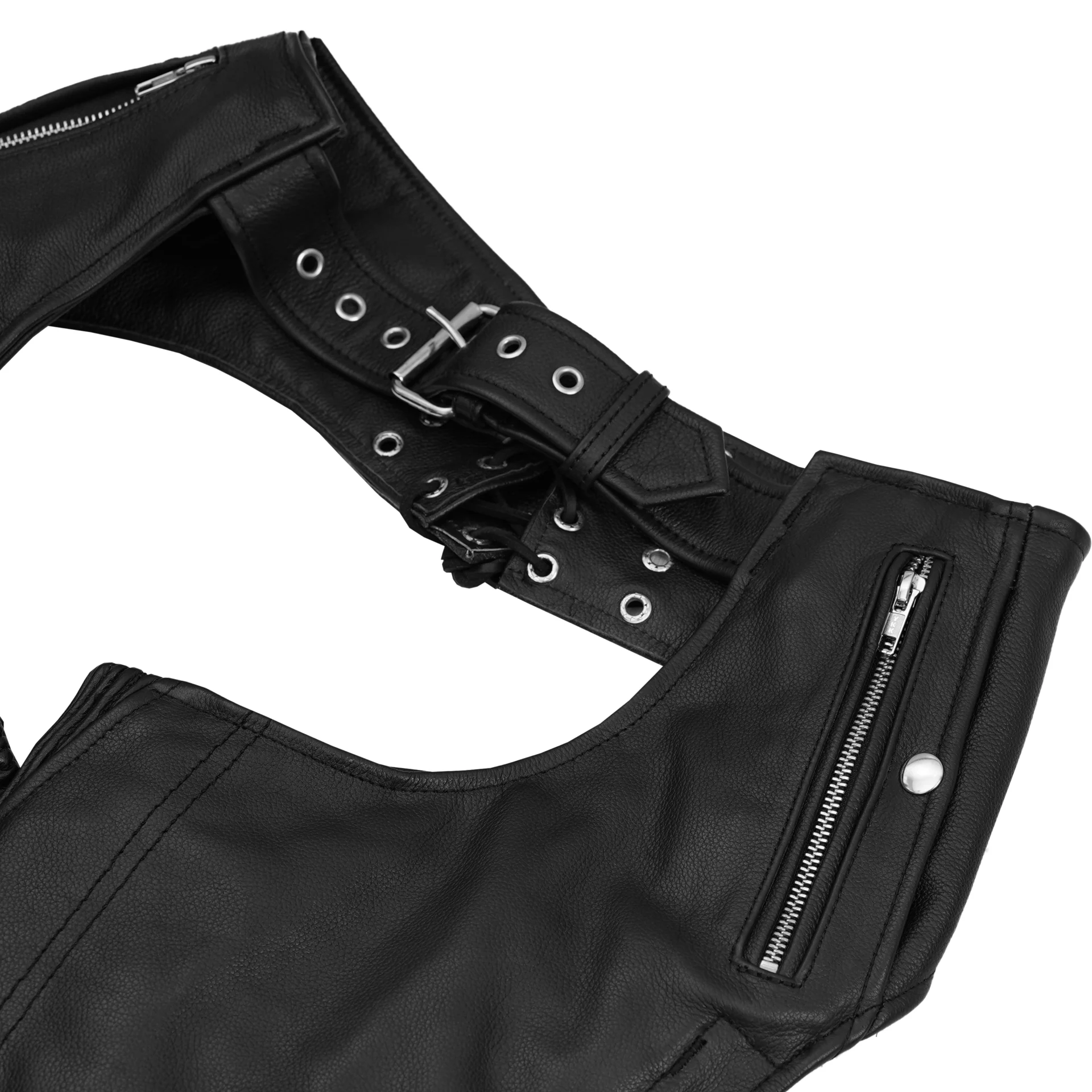 BSM3106 Unisex Double Deep Pocket Thermal Lined Chaps - Image 7