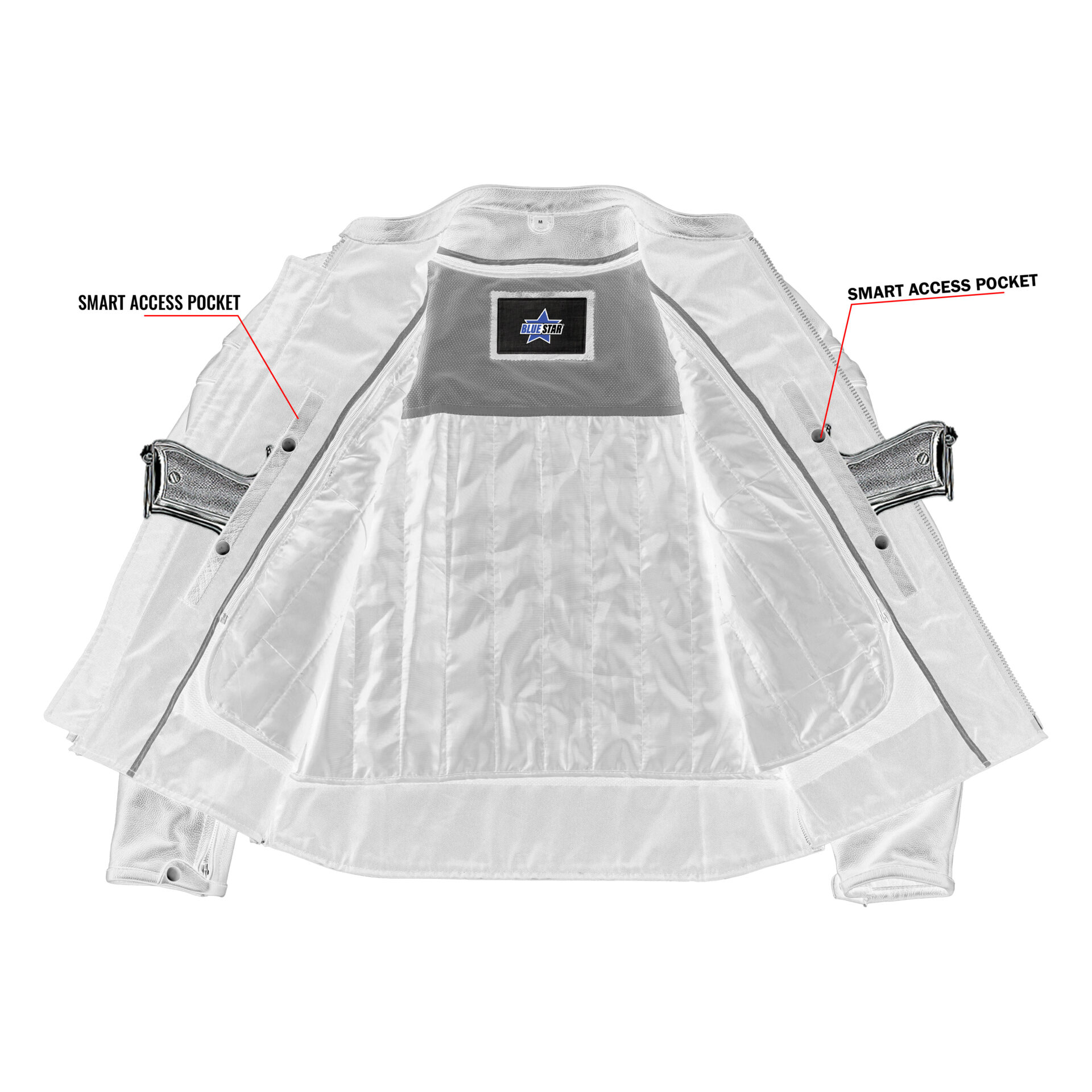 BSM1102 Men's Sporty Scooter Jacket - TALL - Image 4