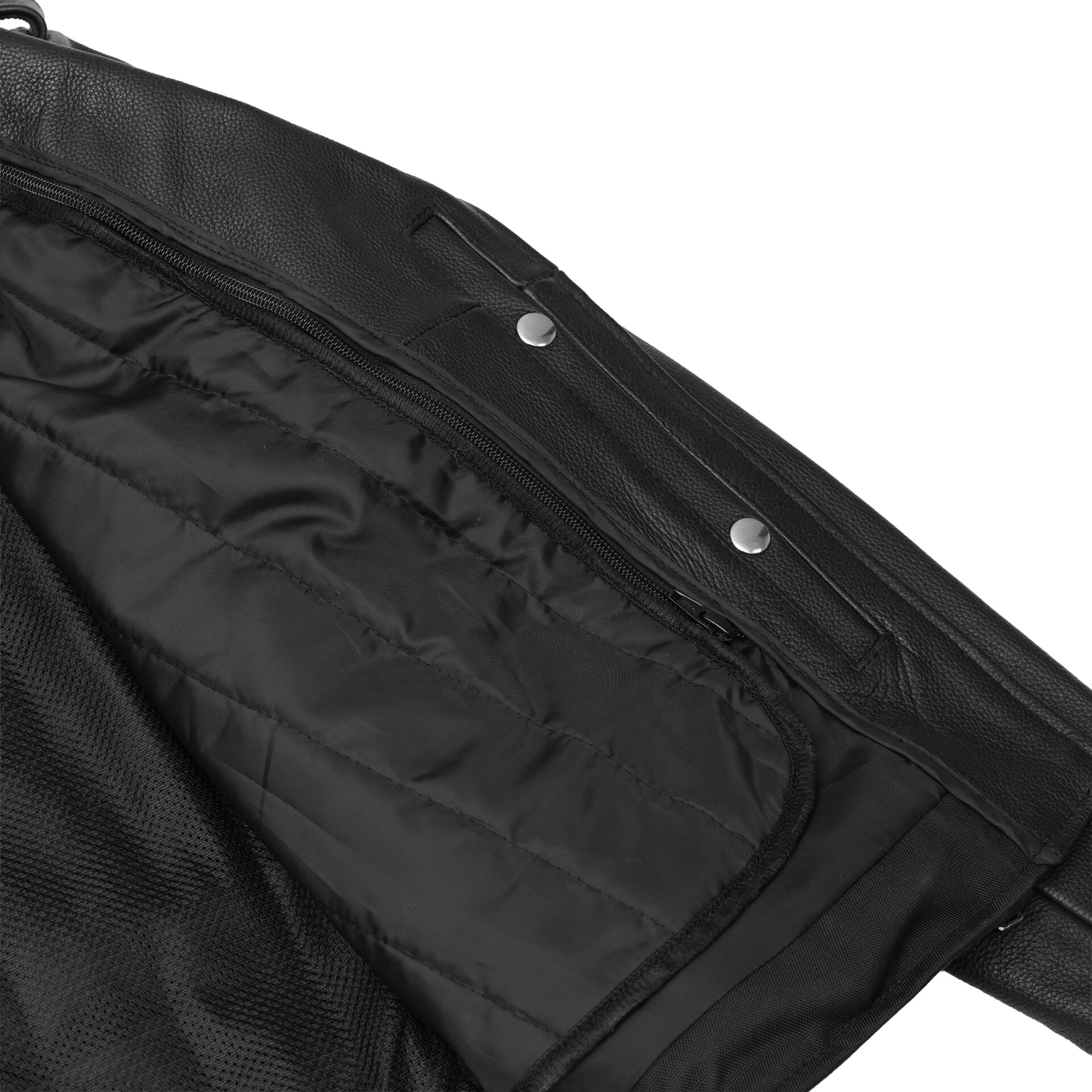 BSM1116 Men's Classic Side Lace Police Style M/C Jacket - Image 6