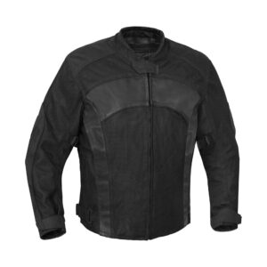 BSM1112 Men's Mesh/ Leather Padded Jacket