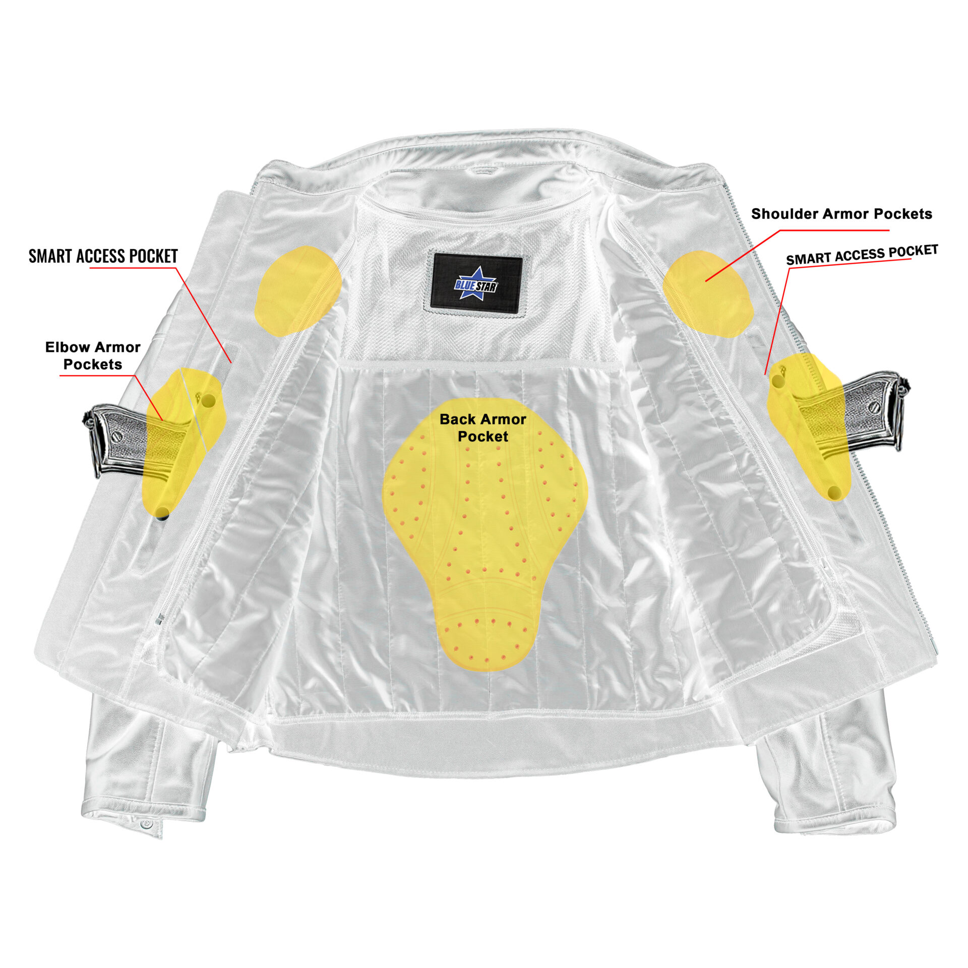 BSM1133 Men's Lightweight Drum Dyed Naked Lambskin Crossover Scooter Jacket - Image 4