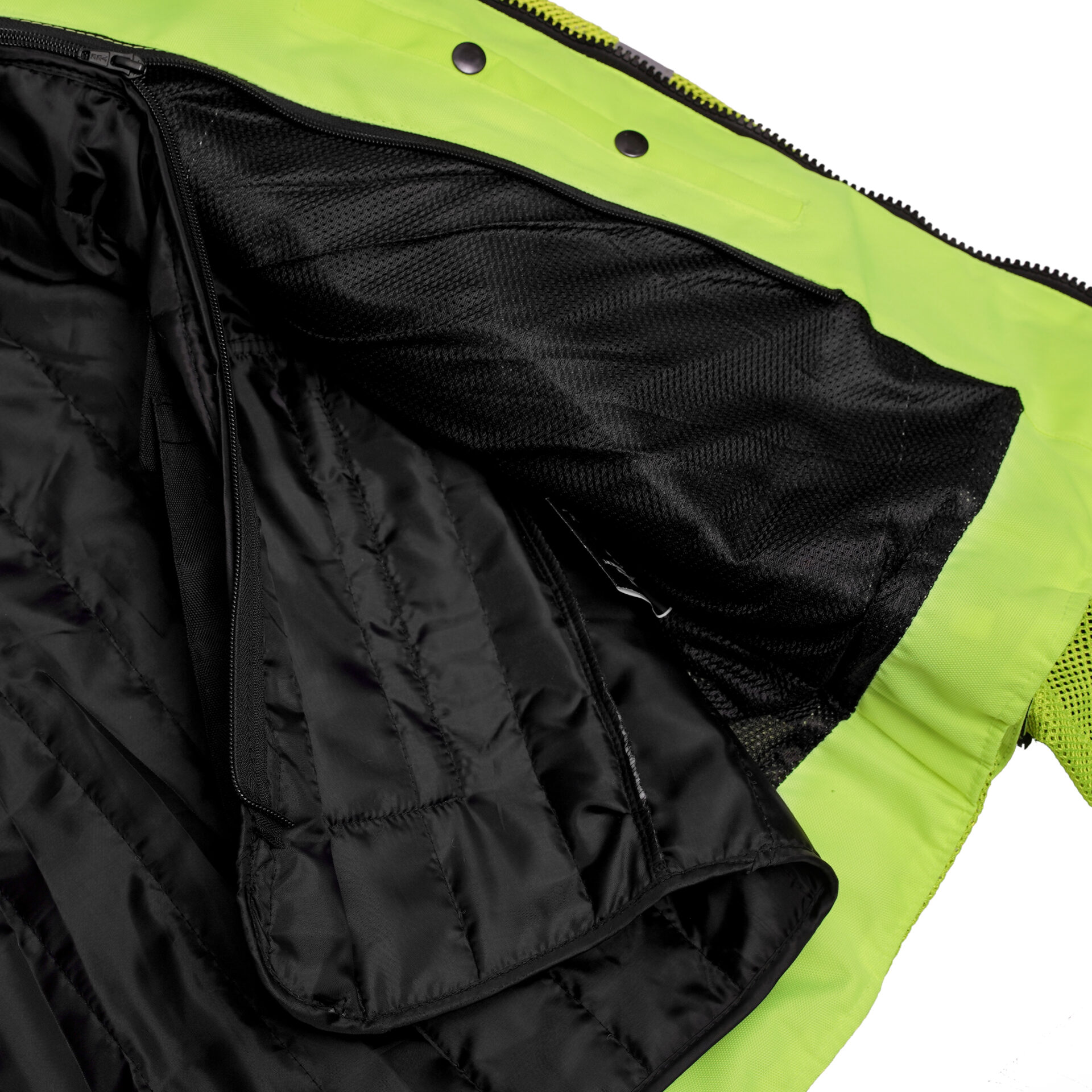 BSM1137 MEN'S PERFORMANCE MESH JACKET – HIGH VIS - Image 6