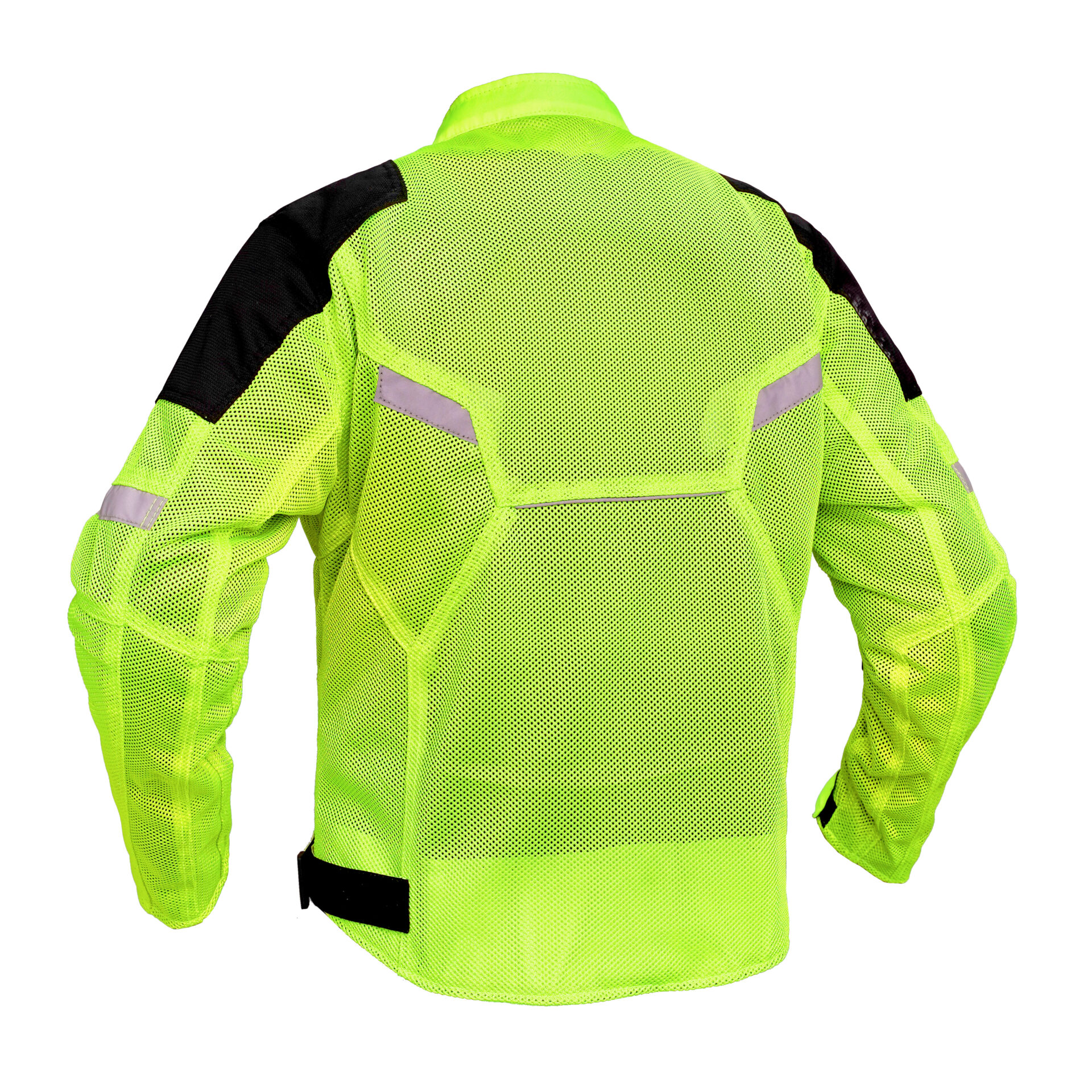BSM1137 MEN'S PERFORMANCE MESH JACKET – HIGH VIS - Image 2
