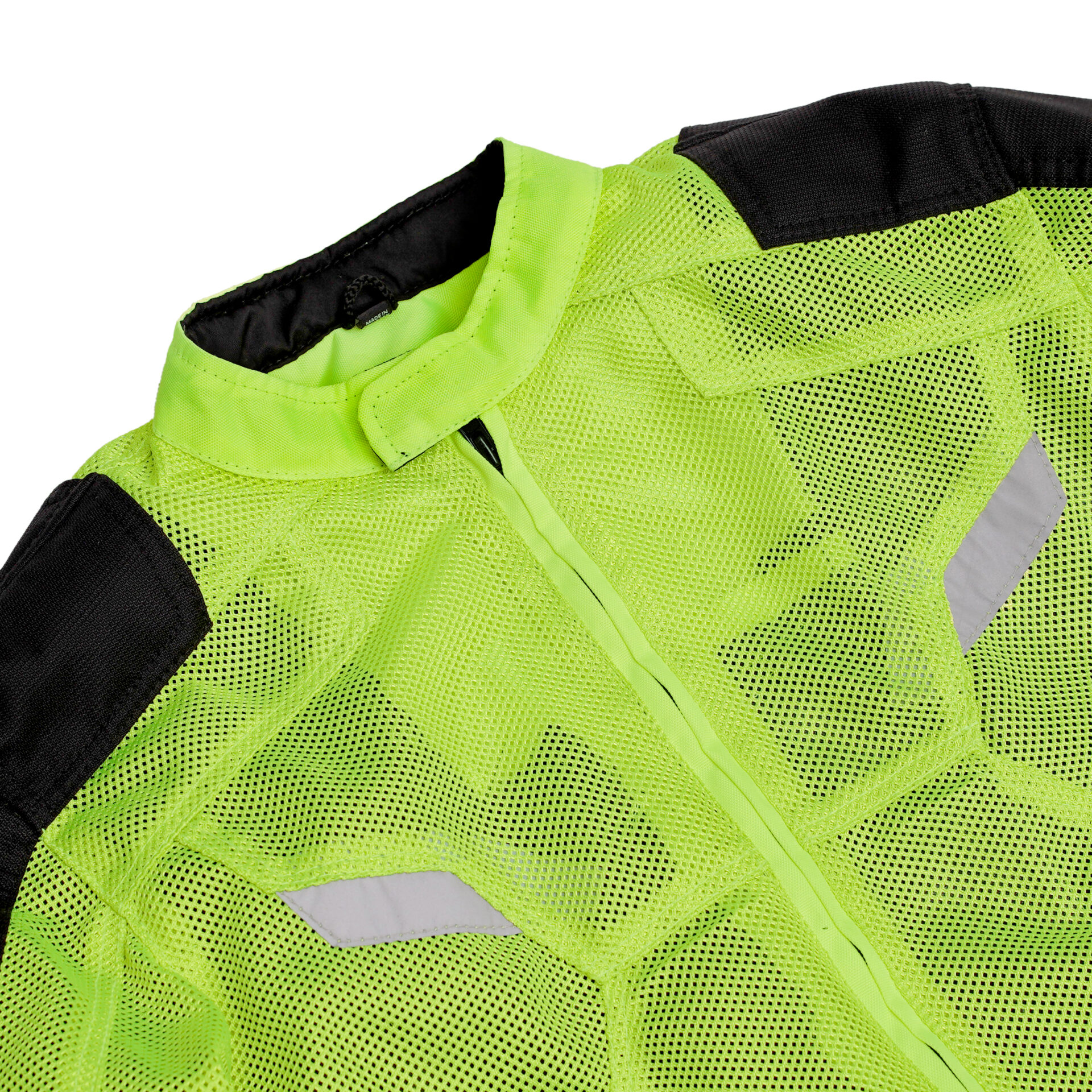 BSM1137 MEN'S PERFORMANCE MESH JACKET – HIGH VIS - Image 9