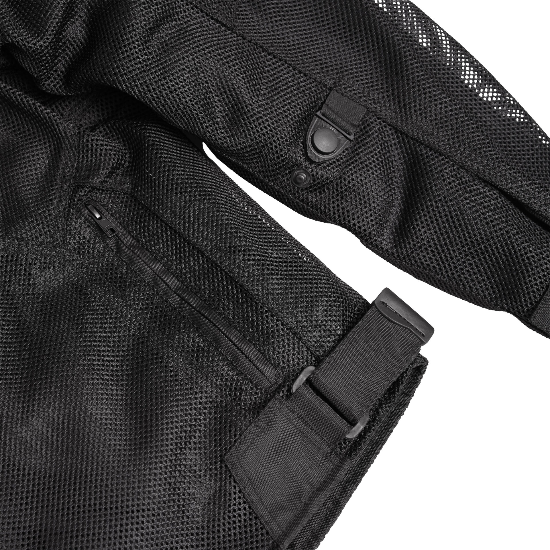 BSM1139 MEN'S PERFORMANCE MESH JACKET – BLACK - Image 9