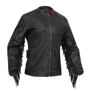 BSM2107 Women's Stylish Jacket with Fringe