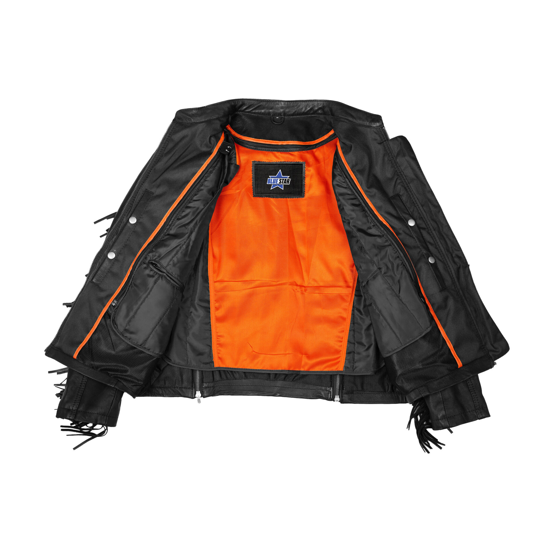 BSM2107 Women's Stylish Jacket with Fringe - Image 5