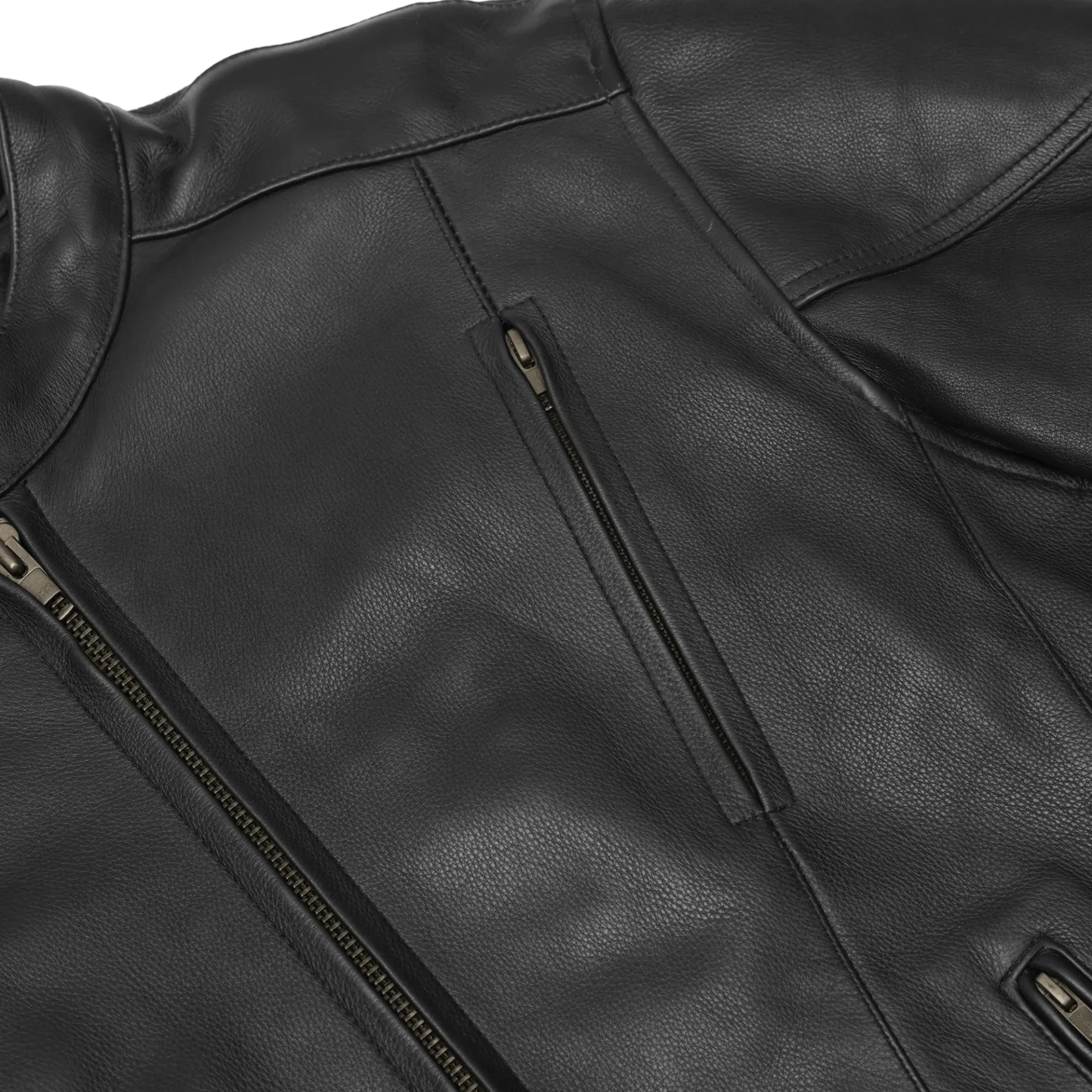 BSM1113 Men's Vented M/C Jacket Side Laces - Image 11