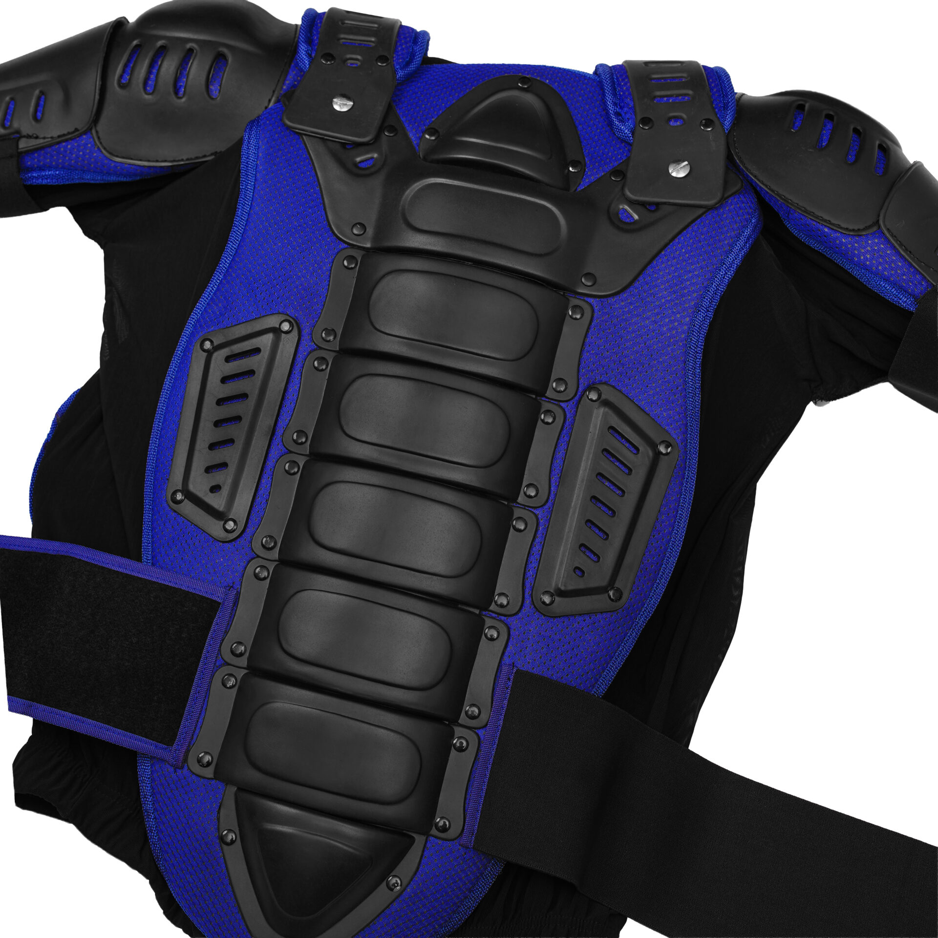 BSM5027 Motorcycle Full Body Armor - CE-2 Level - Blue - Image 10