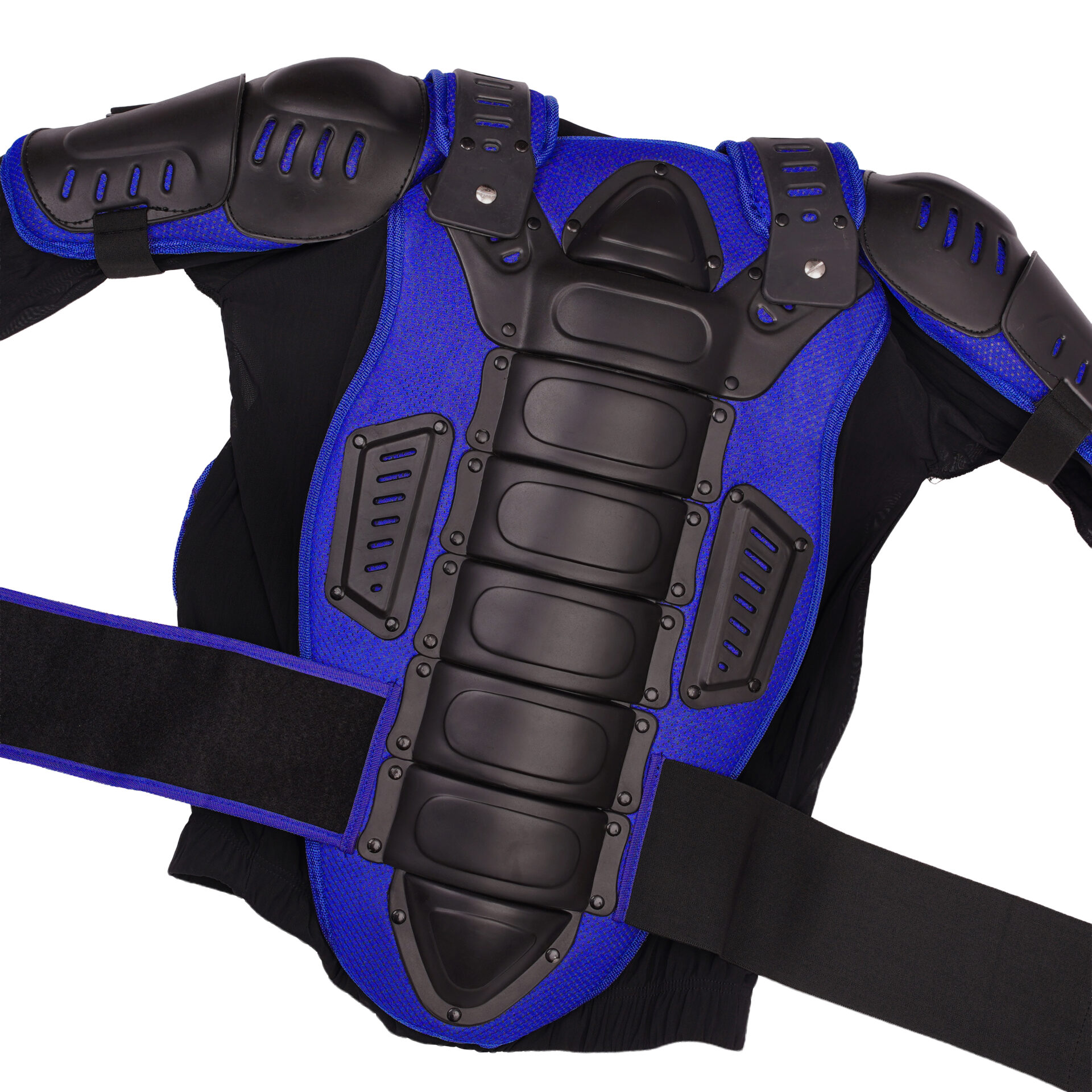 BSM5027 Motorcycle Full Body Armor - CE-2 Level - Blue - Image 12