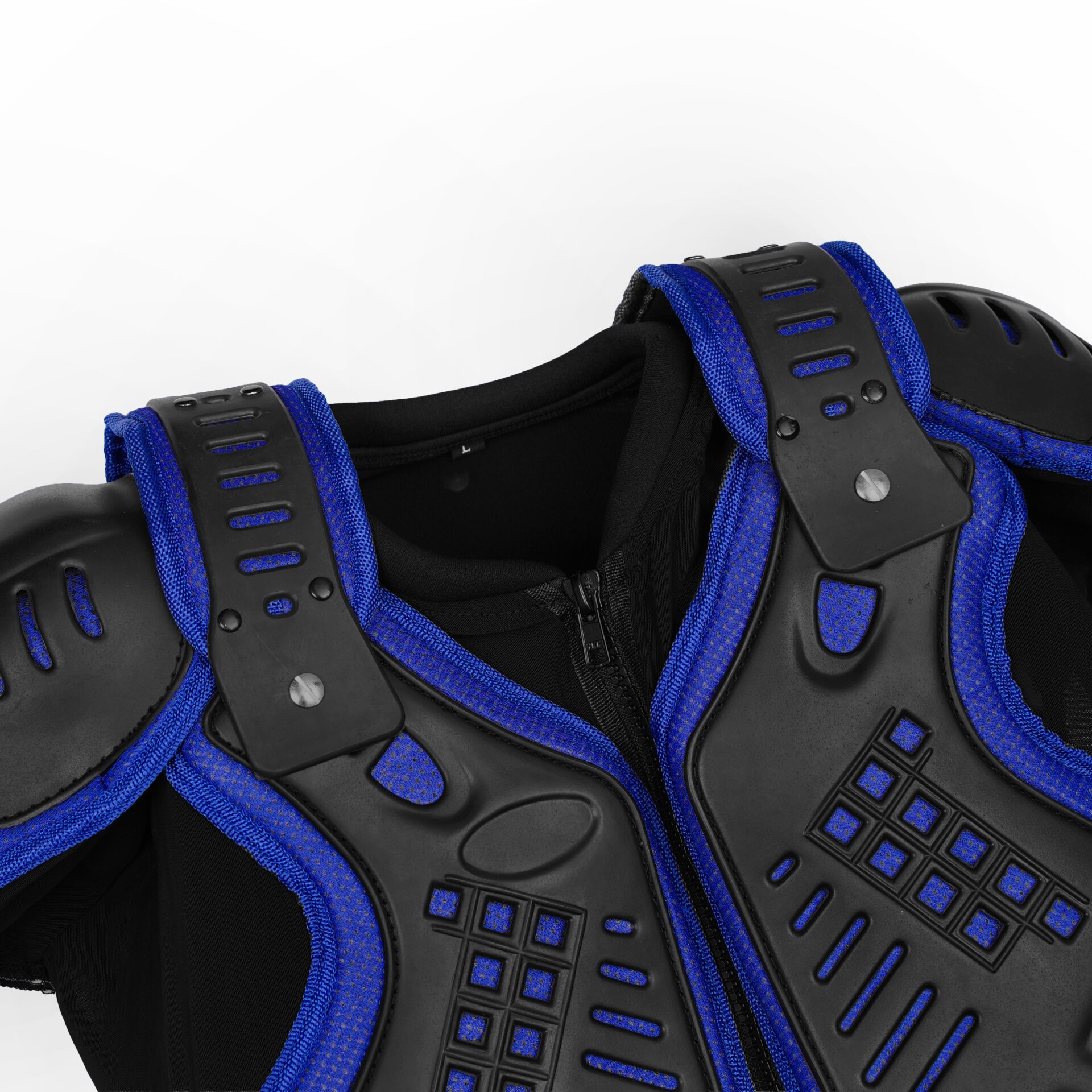 BSM5027 Motorcycle Full Body Armor - CE-2 Level - Blue - Image 4