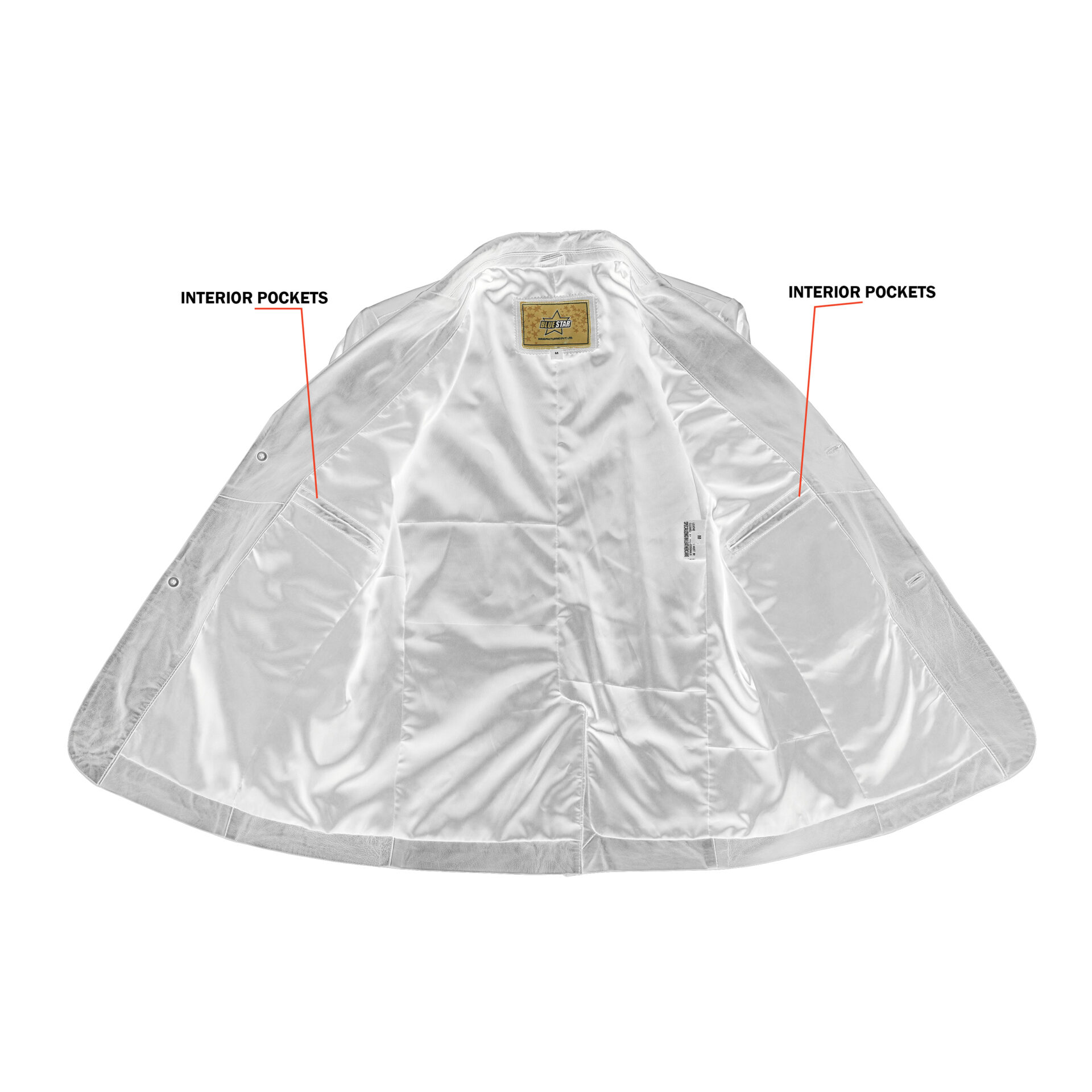 BSM1148 Men’s Sheep Skin Leather Blazer - Image 4