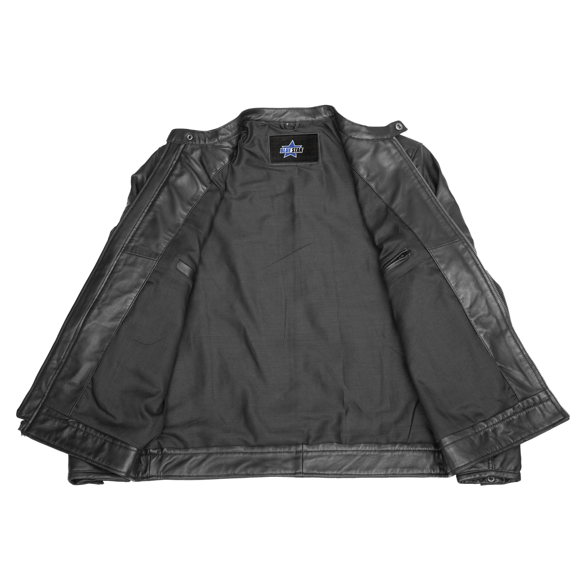 BSM1149 Classic Joe Men's Fashion Leather Jacket - Image 5