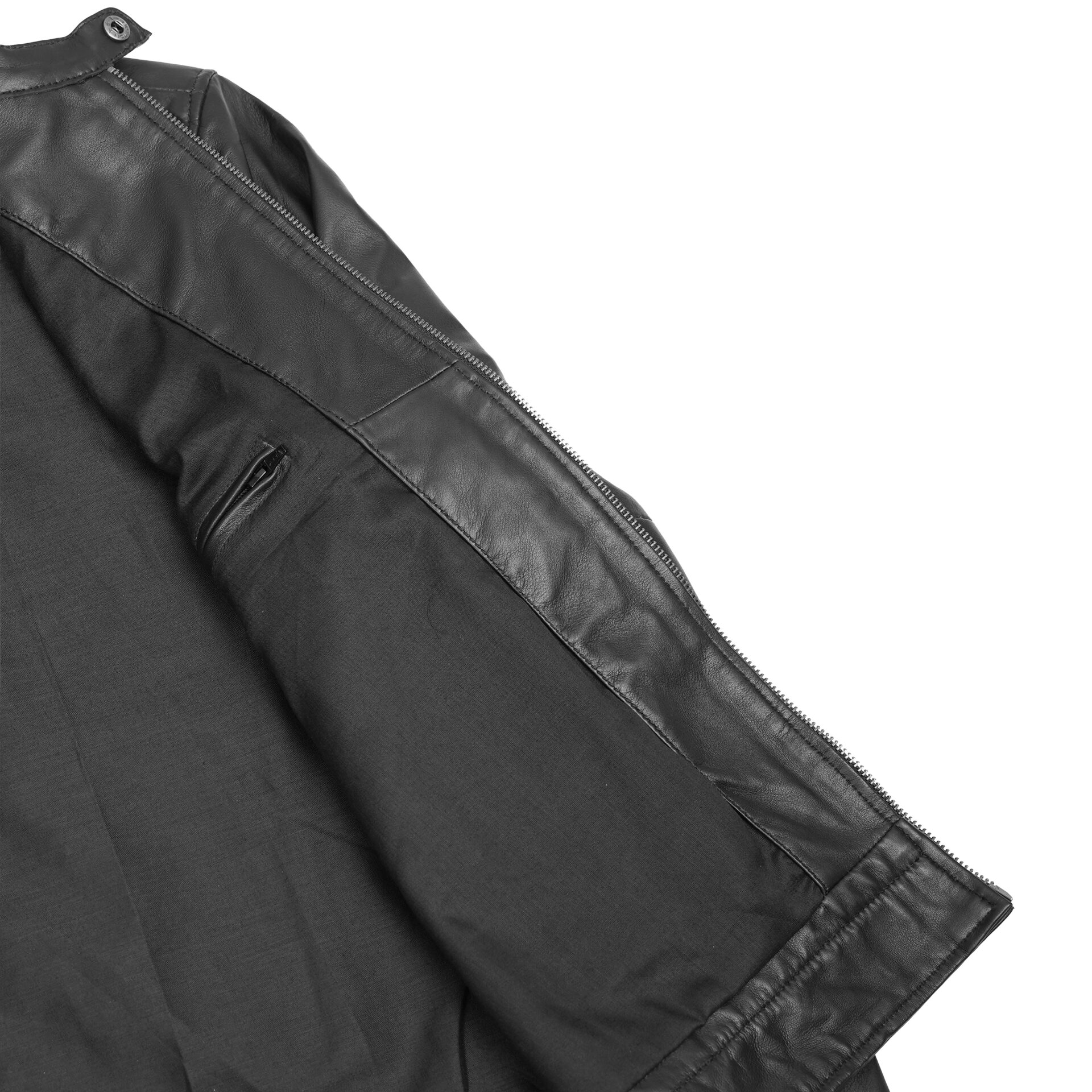 BSM1149 Classic Joe Men's Fashion Leather Jacket - Image 6