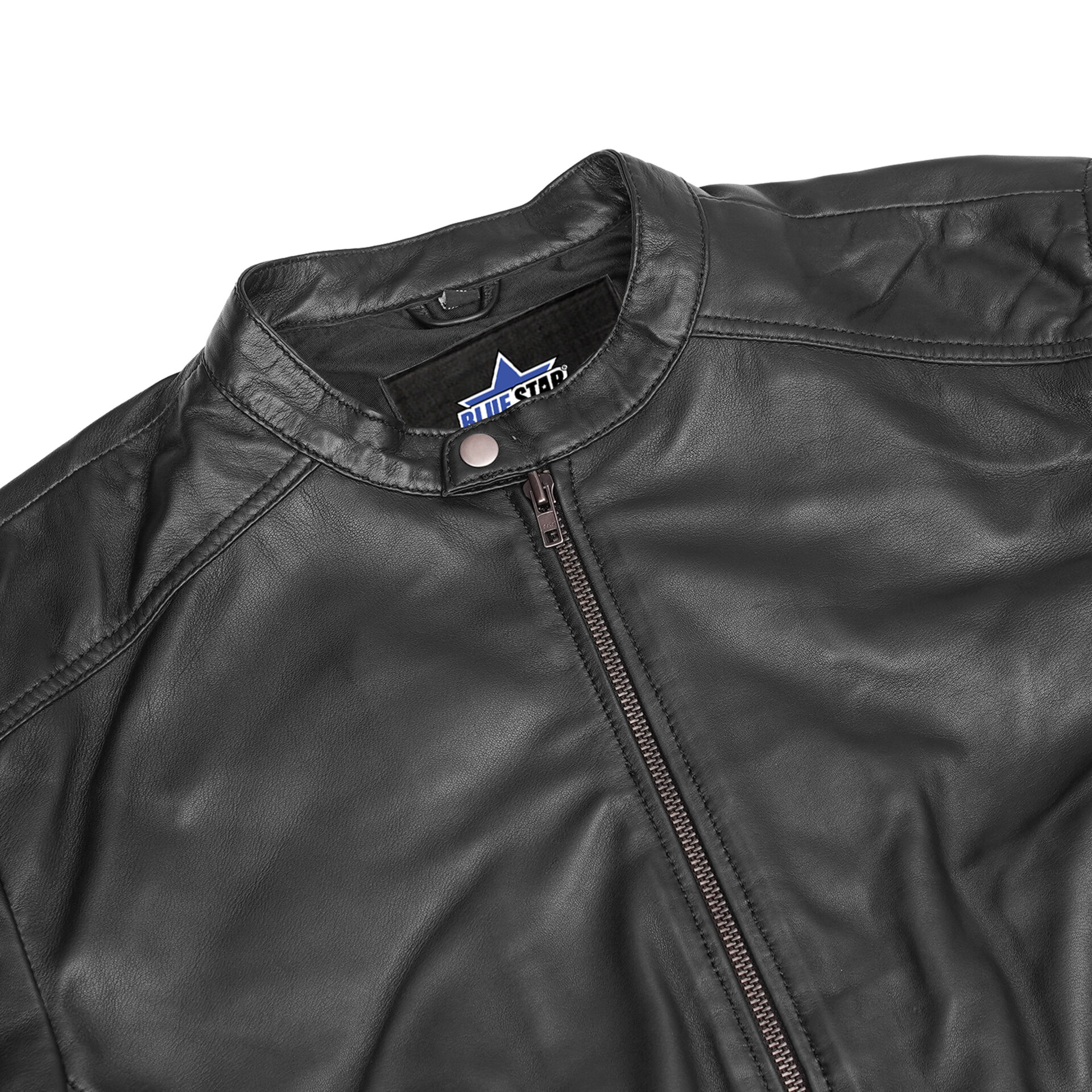 BSM1149 Classic Joe Men's Fashion Leather Jacket - Image 7