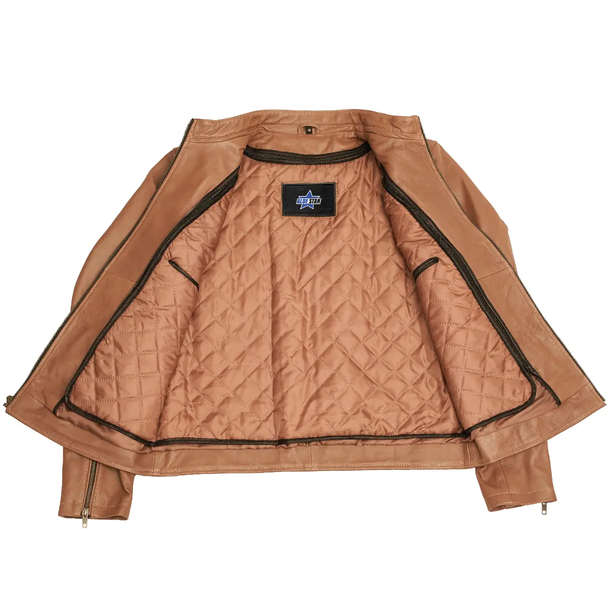 RUSTIC STUNNER MEN’S BROWN FASHION LEATHER JACKET - Image 8