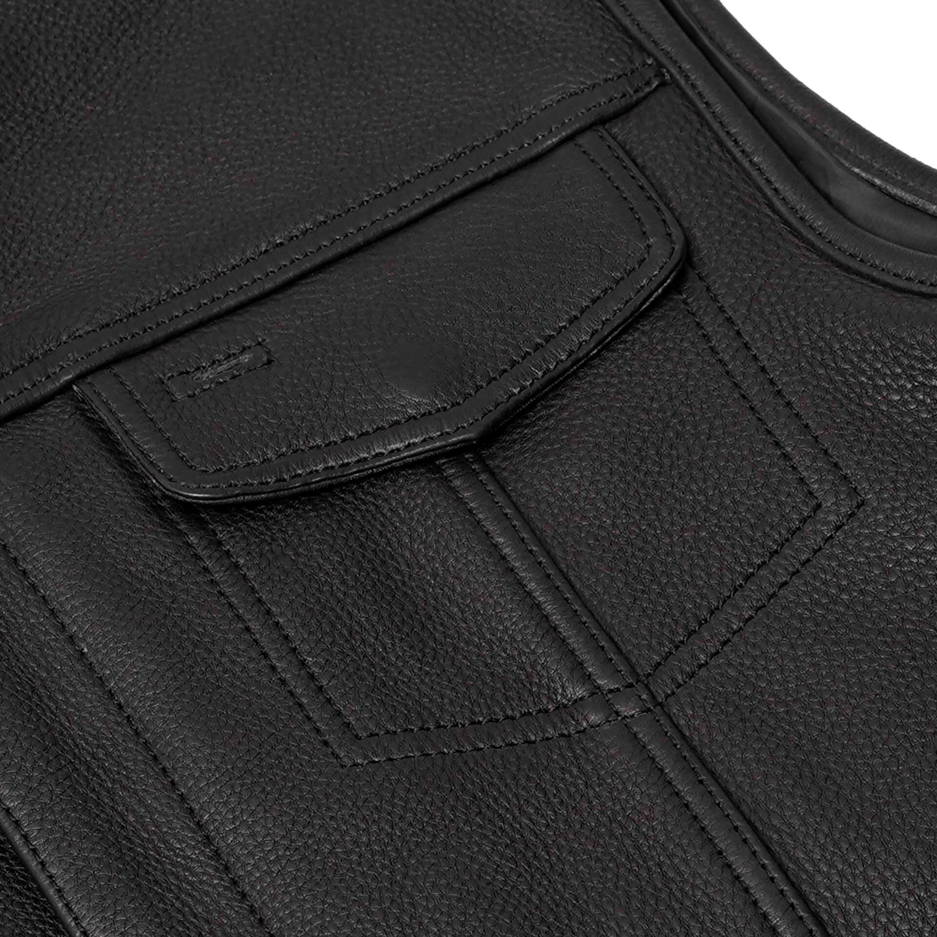 BSM4599 Upgraded Style Gun Pockets, Hidden Gun Metal Zipper, Bottom Sid - Image 7