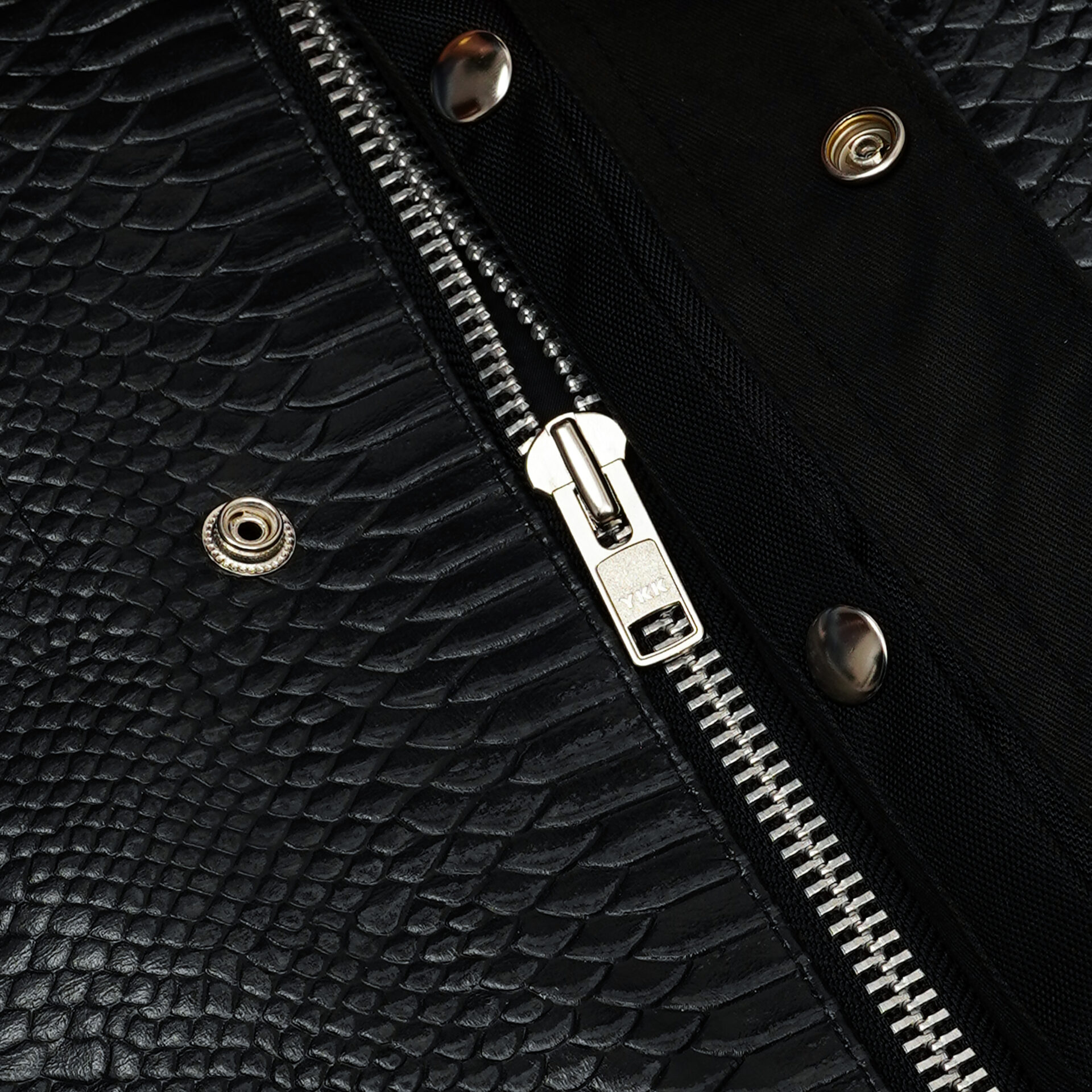 BSM4619 Leather Fang Men's Leather Vest - Image 9